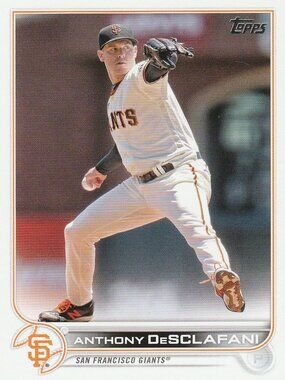 Anthony DeSclafani - 2022 Topps Series 1 Baseball Card